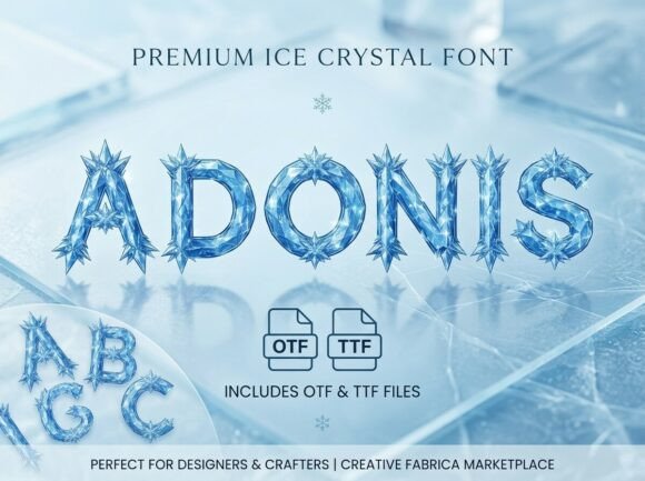 Adonis: A Typeface That Captures the Essence of Winter