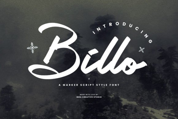 Billo: The Handwritten Font That Feels Like a Conversation