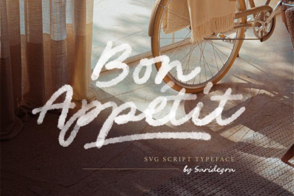 Discover Bon Appetit: The Watercolor Script Font