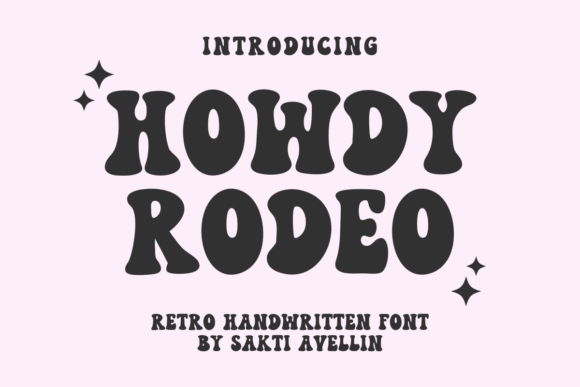 Howdy Rodeo: A Handmade Retro Font for Authentic Designs