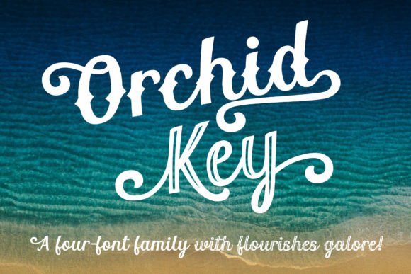 Orchid Key: A Five-Month Journey in Crafting a Versatile Font Family