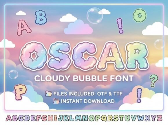 Oscar: A Whimsical Font for Dreamy Branding
