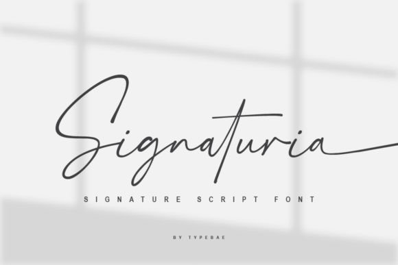 Signaturia: The Font That Brings Authentic Handwriting to Your Projects