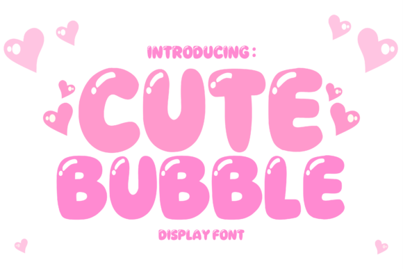 The Playful Power of Cute Bubble Font for Modern Designers
