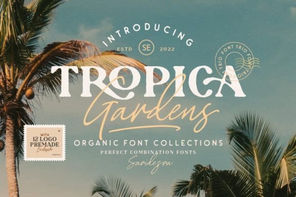 Tropica Gardens: Your All-in-One Toolkit for Cohesive Branding