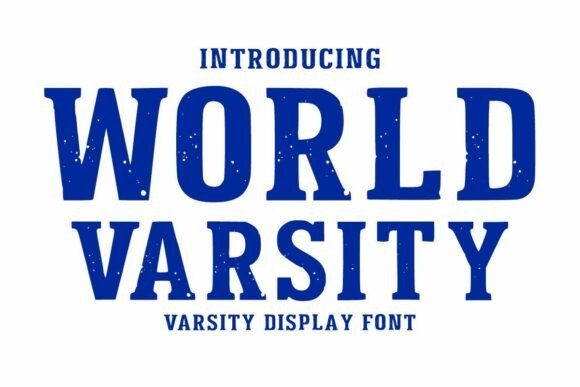World Varsity: A Font That Carries the Weight of Champions